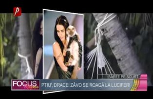 Ptiu', drace! Zăvo se roagă la Lucifer!