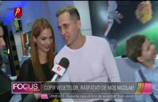 Copiii vedetelor, răsfăţaţi de Mos Nicolae!