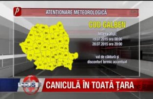 Canicula in toata tara