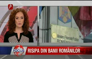 Risipă din banii românilor