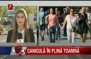 Caniculă în plină toamnă