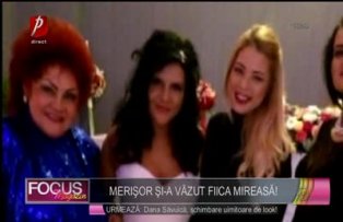 Merişor şi-a văzut fiica mireasă!