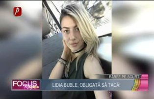 Lidia Bubble, obligata sa taca