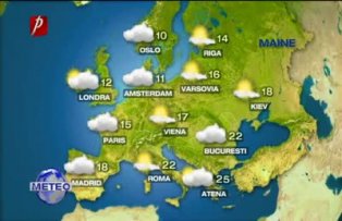 Prognoza meteo pentru vineri, 29 aprilie