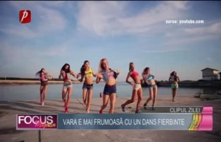 Clipul zilei: Vara e mai frumoasă cu un dans fierbinte