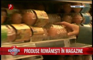 Produse romanesti in magazine