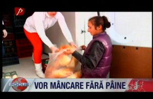 Vor mancare fara paine .