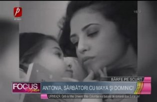 Antonia, sărbători cu Maya şi Dominic!
