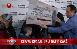 Steven Seagal le-a dat o casa