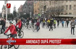 Amendaţi după protest