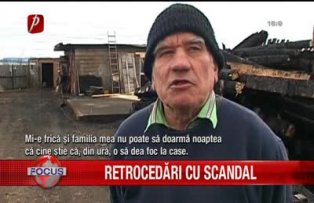 Retrocedari cu scandal