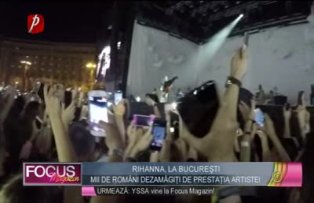 Rihanna la Bucureti. Mii de romani dezamagiti de prestatia artistei