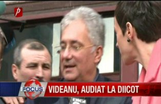 Videanu audiat la DIICOT