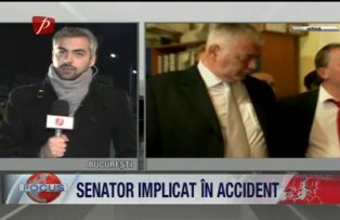 Senator implicat in accident