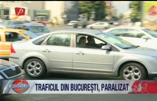 Traficul din Bucuresti, paralizat