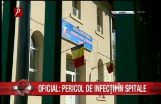 Oficial: pericol de infectii in spitale