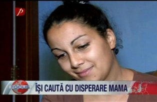 Îşi caută cu disperare mama