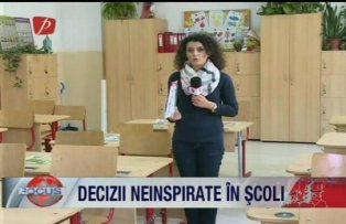 Decizii neinspirate in scoli