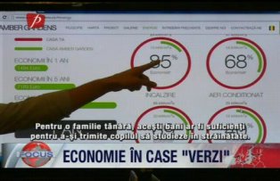 Economie în case verzi