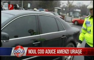 Noul cod aduce amenzi uriase