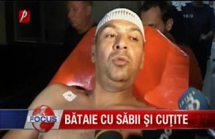 Bătaie cu săbii şi cuţite