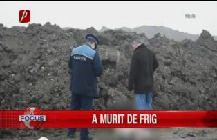 A murit de frig