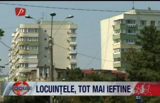 Locuintele tot mai ieftine