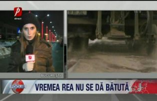 Vremea rea nu se da batuta