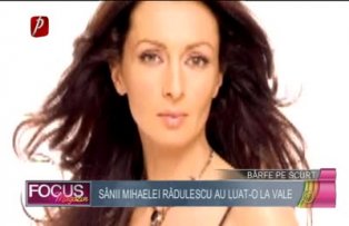 Sânii Mihaelei Rădulescu au luat-o la vale