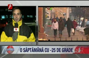 O saptamana cu -25 de grade