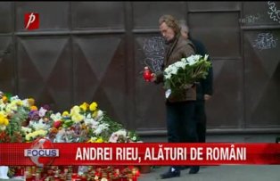 Andre Rieu alaturi de Romani