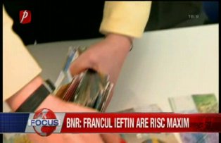 Francul ieftin are risc maxim