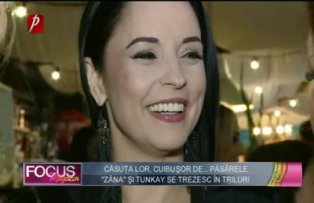 Casuta lor, cuibusor de... pasarele. "Zana" si Tunkay se trezesc in triluri