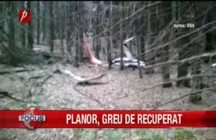 Planor greu de recuperat