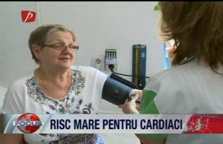 Risc mare pentru cardiaci