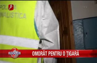 Omorât pentru o ţigară