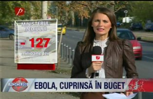 Ebola cuprinsa in buget