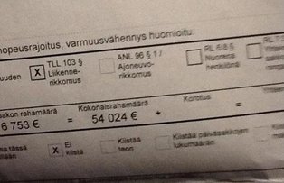 A primit o amenda rutiera de 54.000 de euro. Cum a fost posibil si ce infractiune a comis