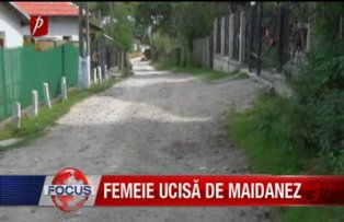 Femeie ucisă de maidanez