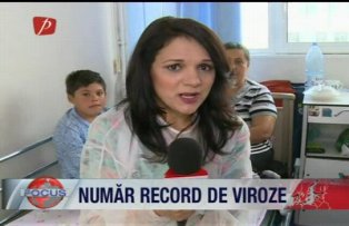 Număr record de viroze