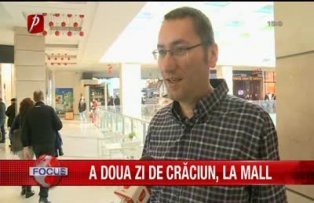 A doua zi de Craciun la Mall