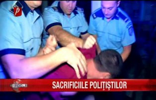 Sacrificiile poliţistilor