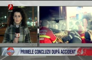 Primele concluzii dupa accident