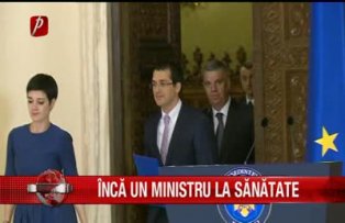 Vlad Voiculescu la Ministerul Sănătăţii