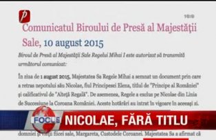 Nicolae fara titlu