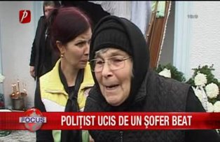 Politist ucis de un sofer beat