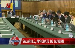 Salariile aprobate de guvern