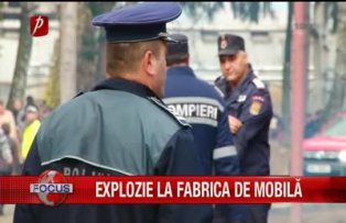 Explozie la fabrica de mobila