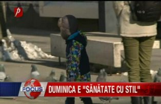 Duminica e "Sănătate cu stil"