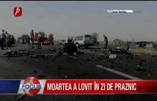 Moarte a lovit in zi de praznic